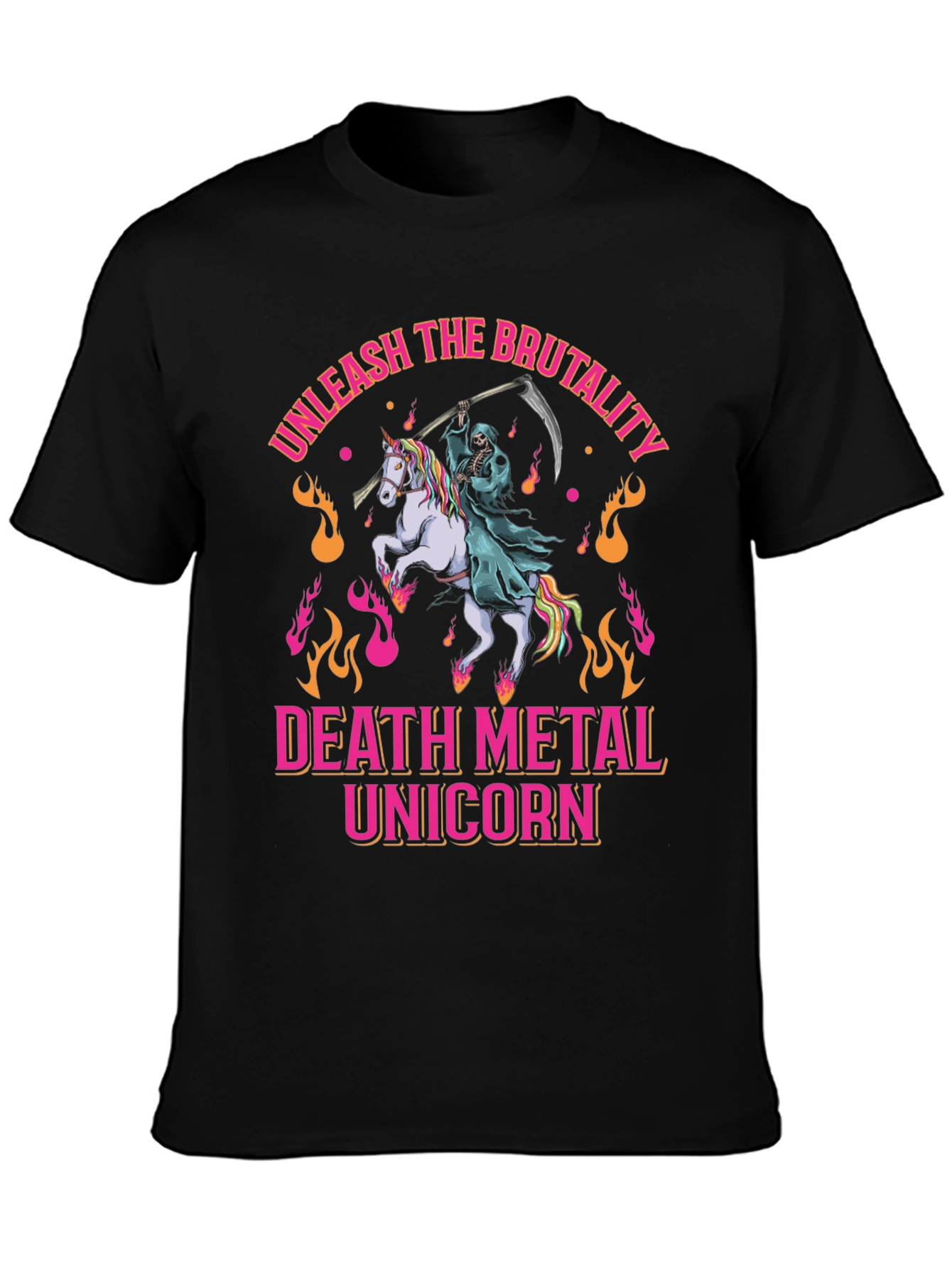 Death Metal Unicorn T-Shirt