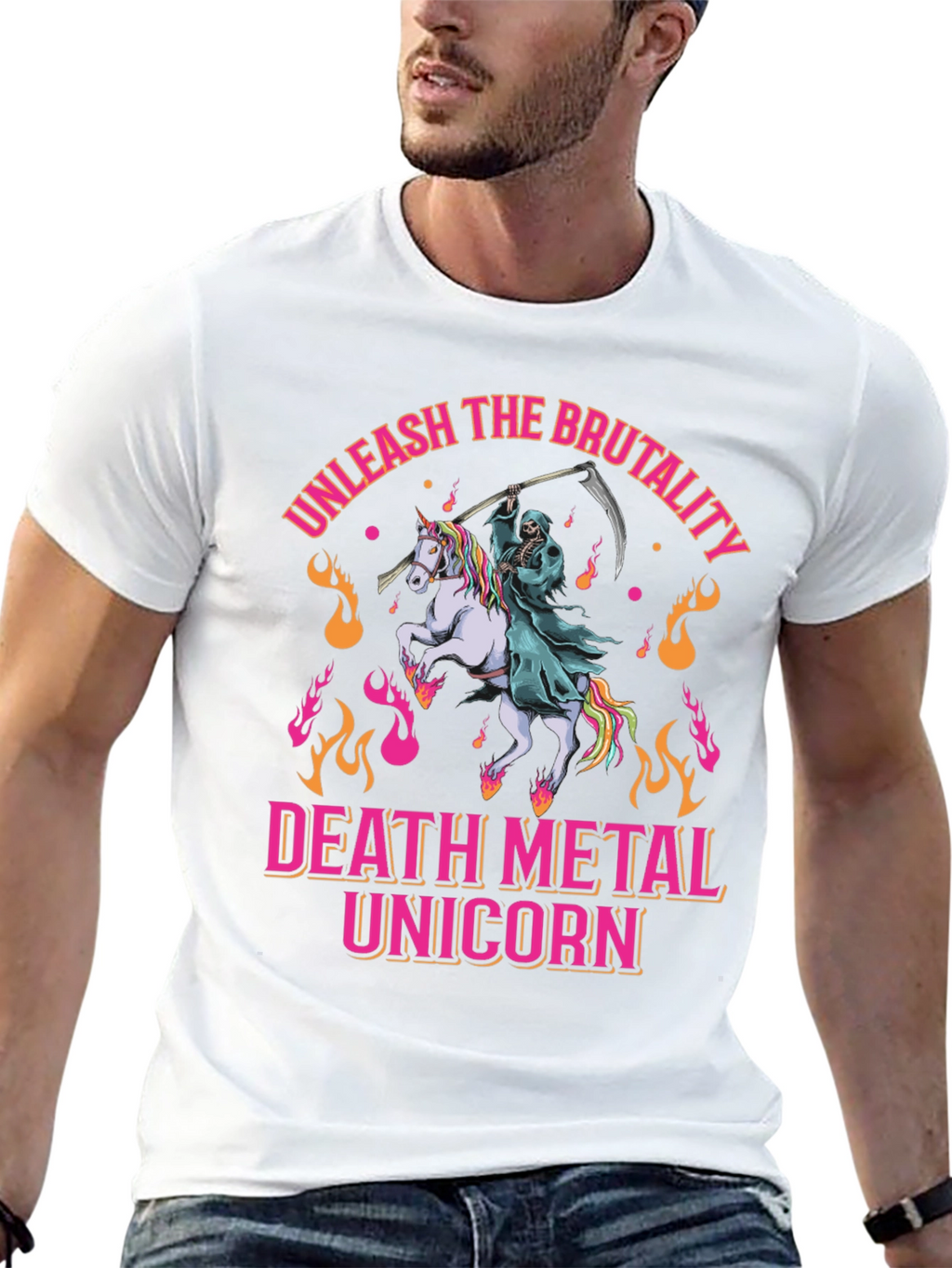 Death Metal Unicorn T-Shirt