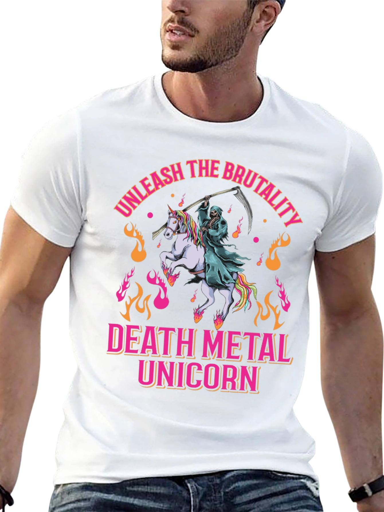 Death Metal Unicorn T-Shirt