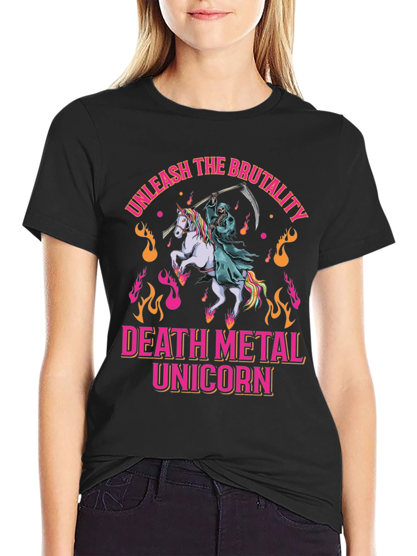 Death Metal Unicorn T-Shirt