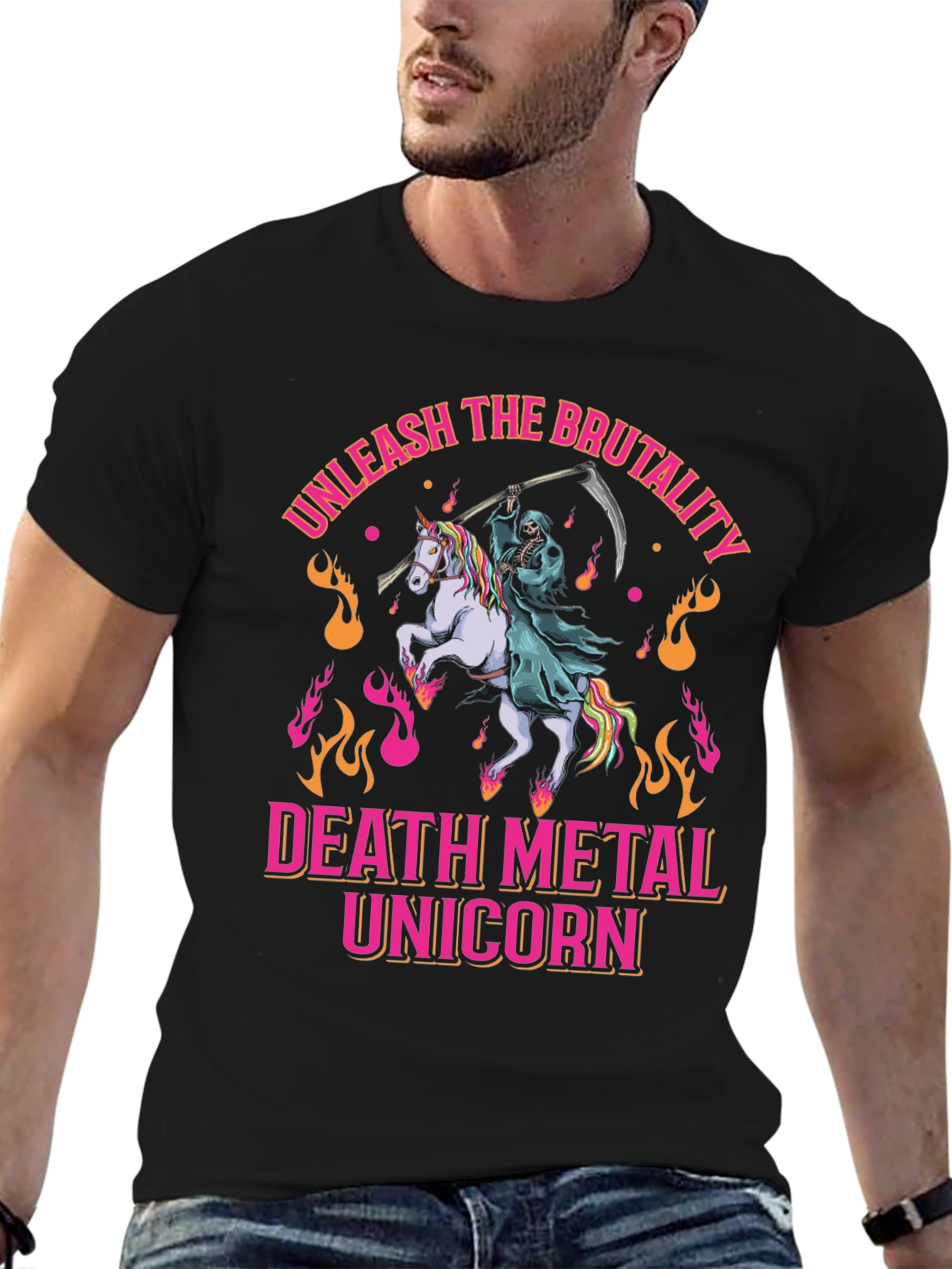 Death Metal Unicorn T-Shirt