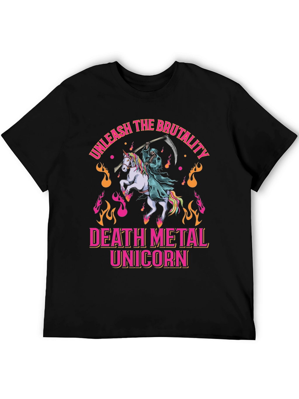 Death Metal Unicorn T-Shirt