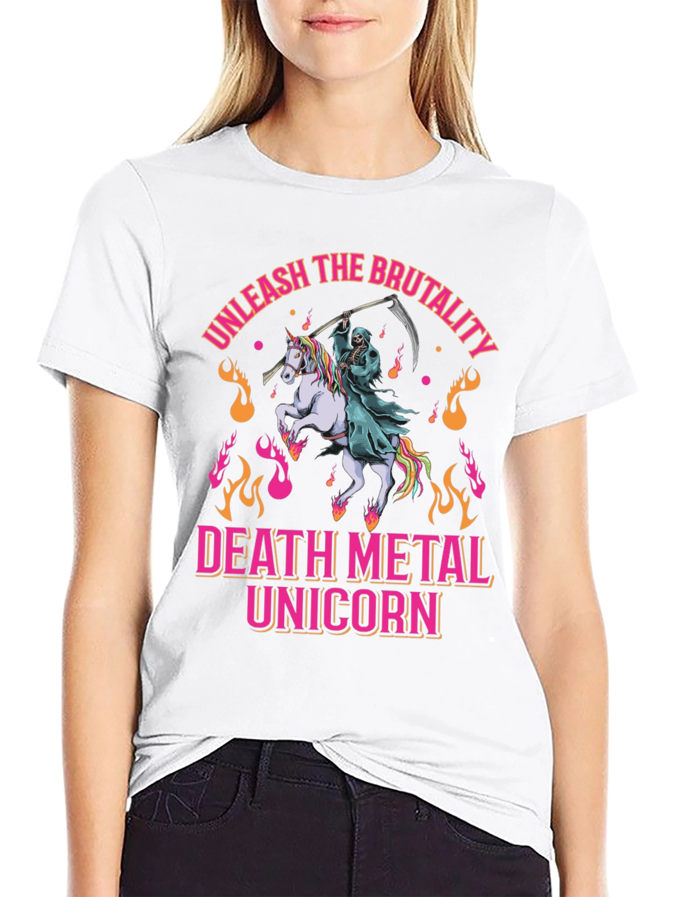 Death Metal Unicorn T-Shirt