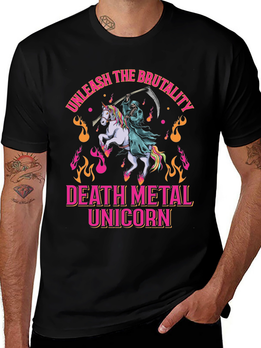 Death Metal Unicorn T-Shirt