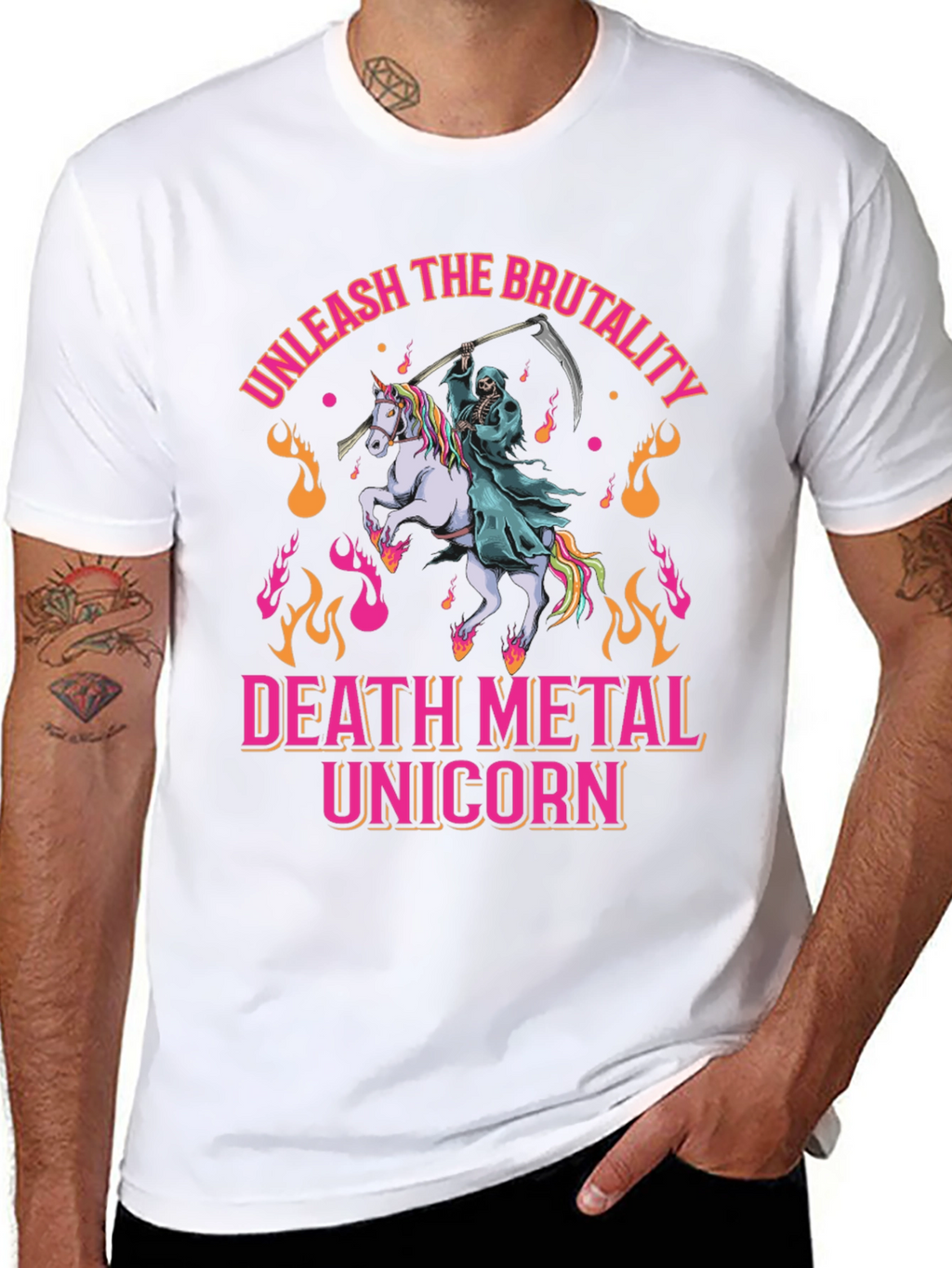 Death Metal Unicorn T-Shirt