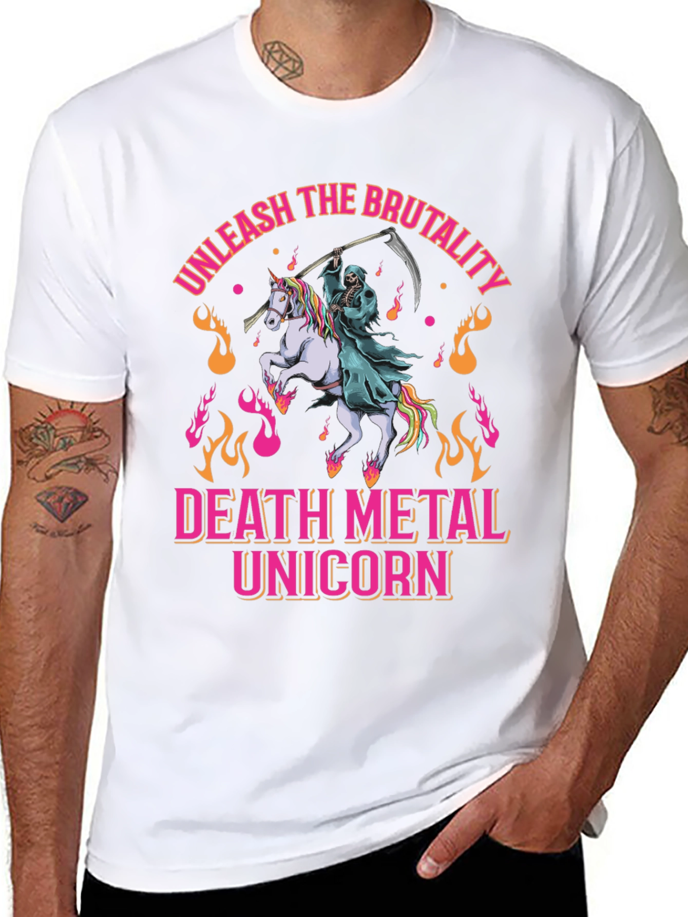 Death Metal Unicorn T-Shirt