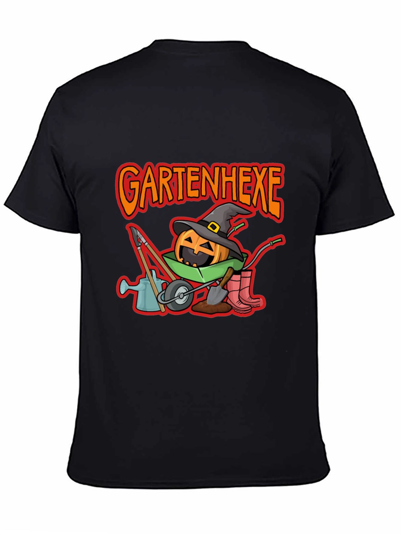 Gartenhexe Pumpkin Halloween T-Shirt