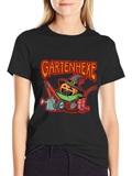 Gartenhexe Pumpkin Halloween T-Shirt