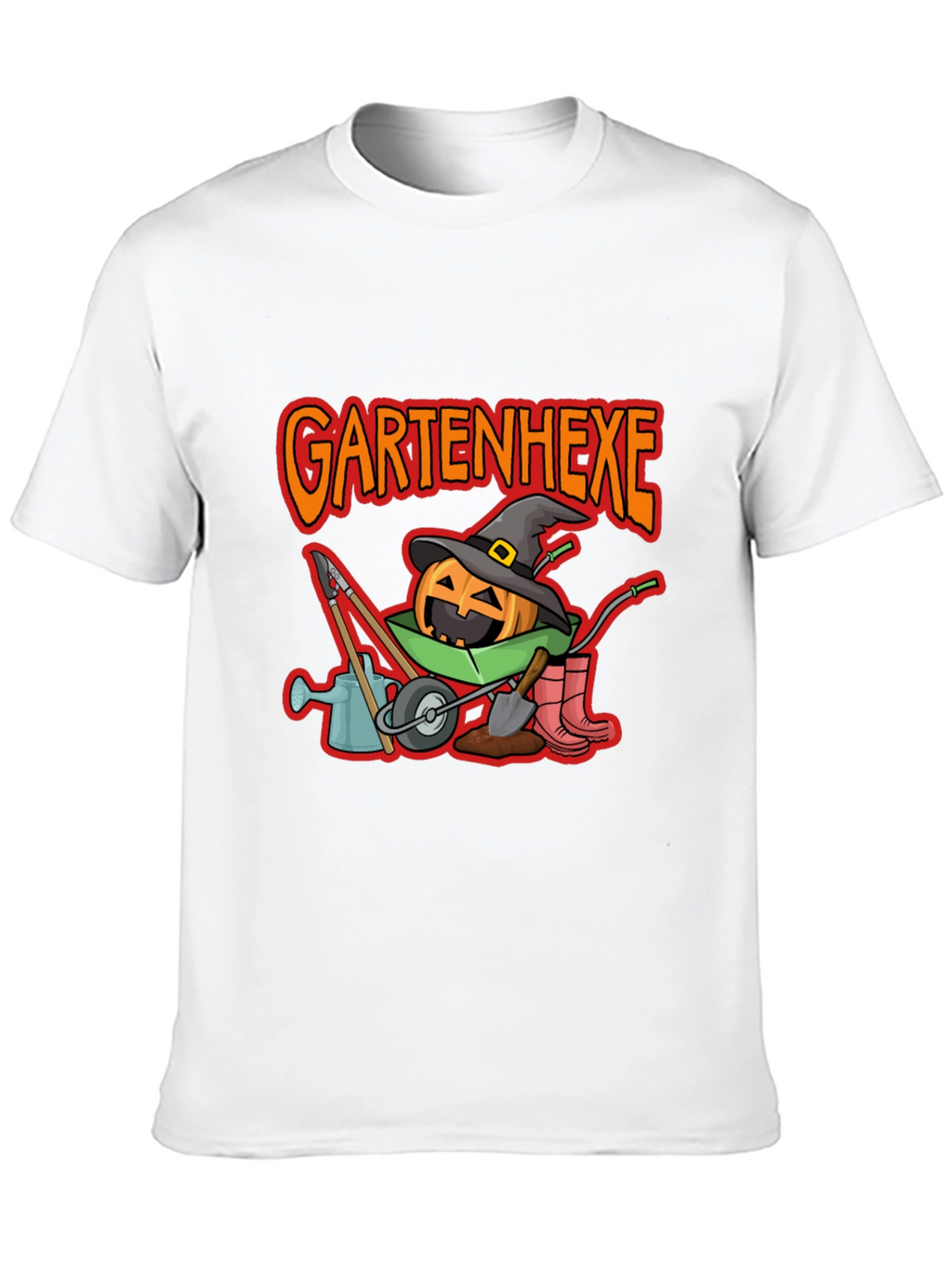 Gartenhexe Pumpkin Halloween T-Shirt