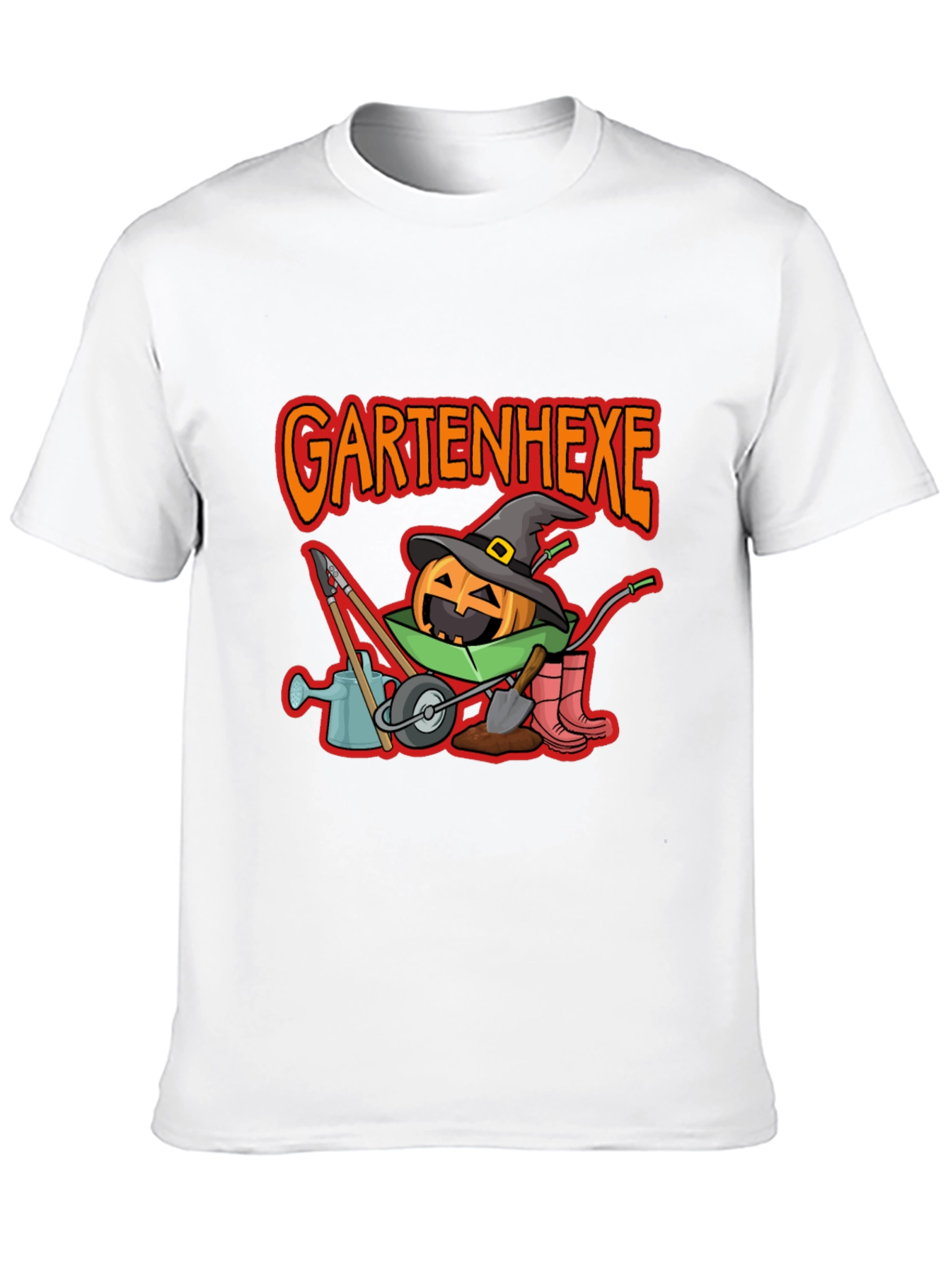 Gartenhexe Pumpkin Halloween T-Shirt