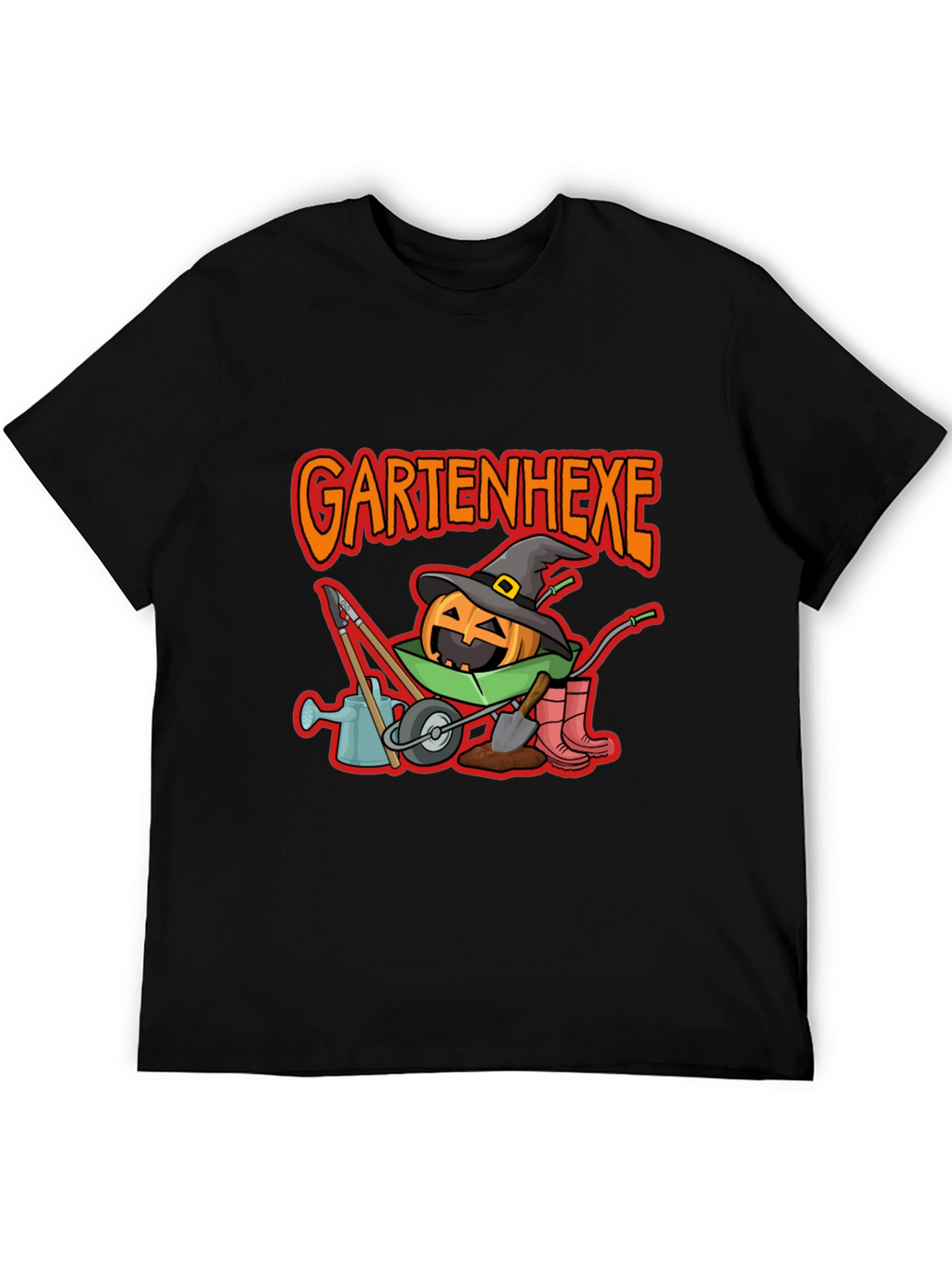 Gartenhexe Pumpkin Halloween T-Shirt