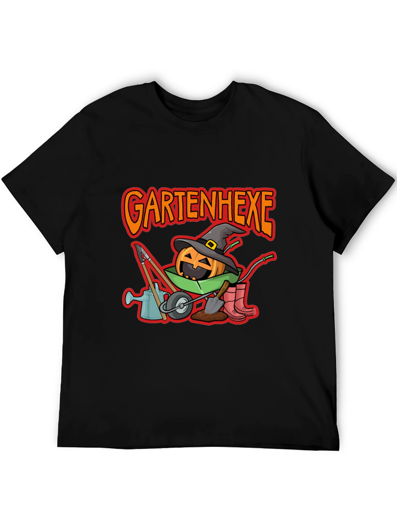 Gartenhexe Pumpkin Halloween T-Shirt