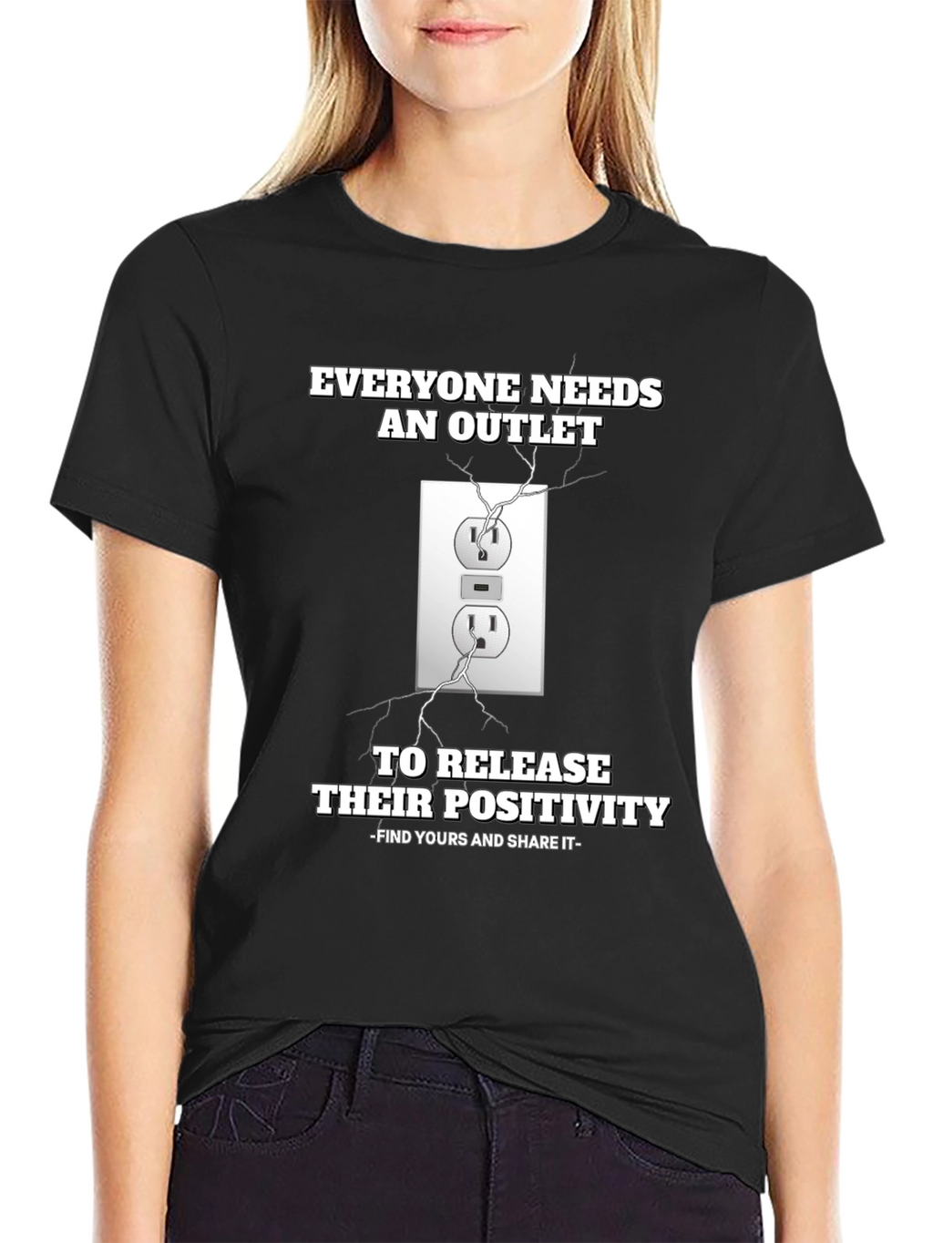 Everyone Needs an Outlet T-Shirt - Positivity Release