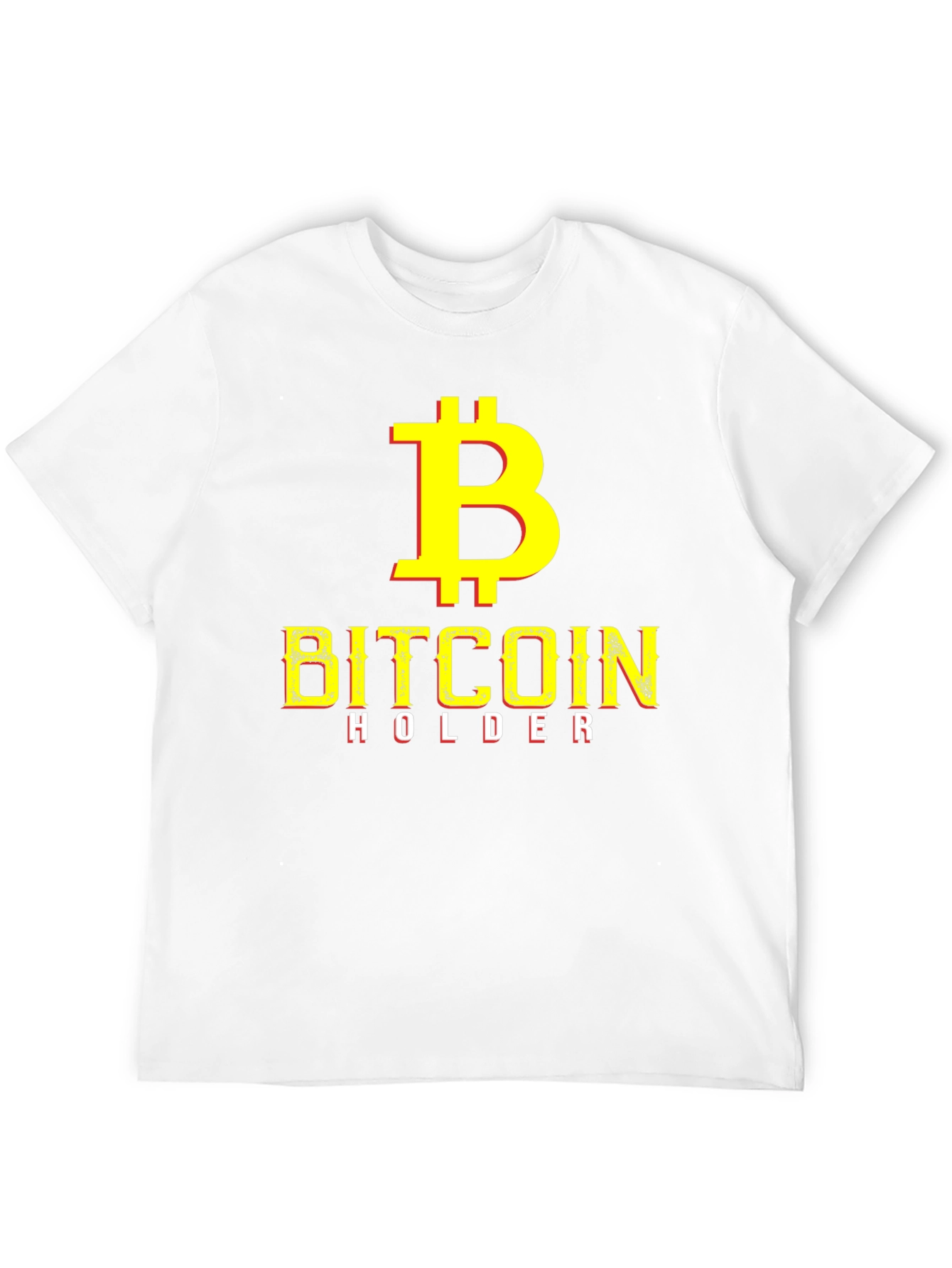 Bitcoin Holder Graphic T-Shirt - Black Crypto Tee