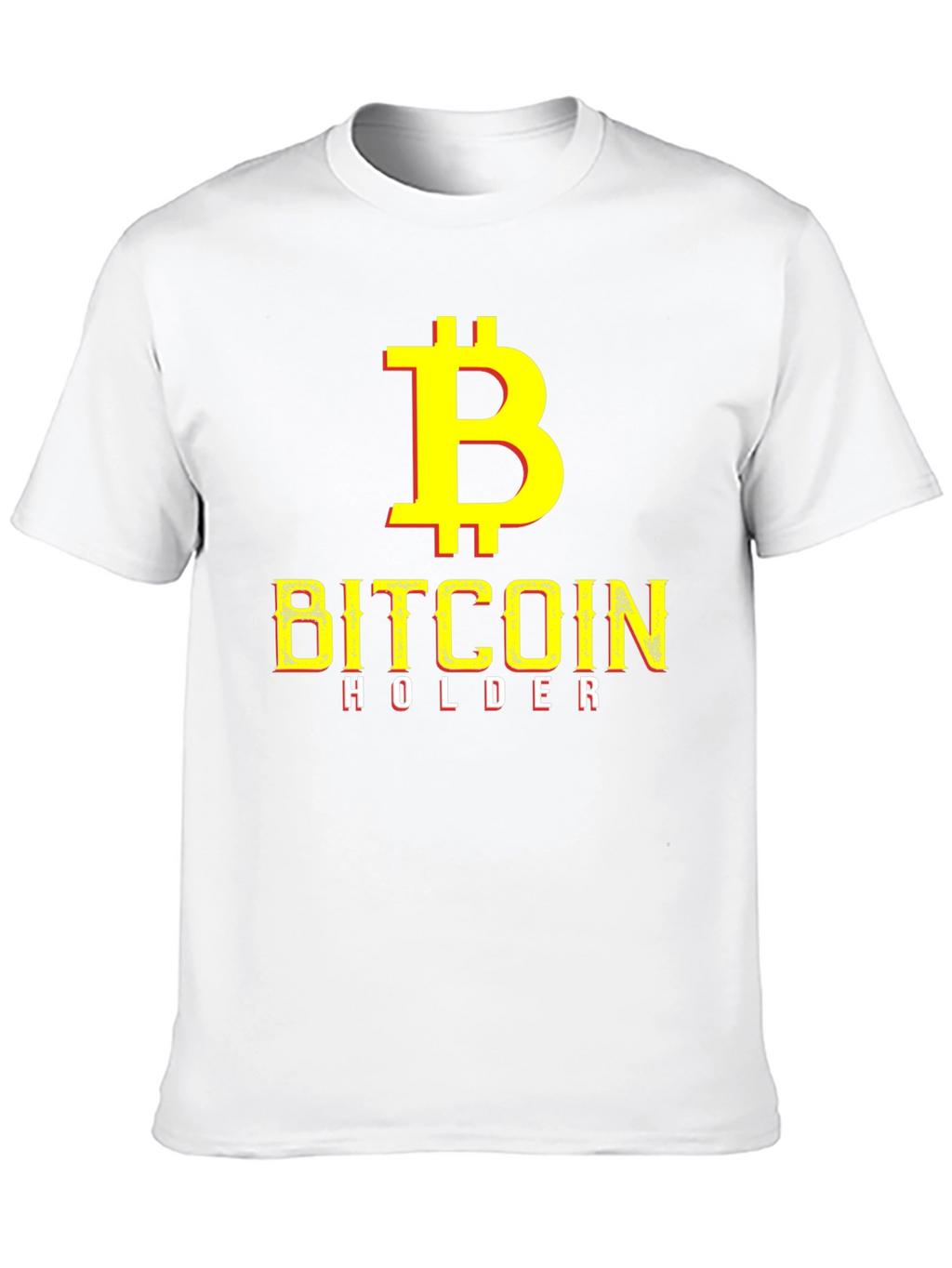 Bitcoin Holder Graphic T-Shirt - Black Crypto Tee