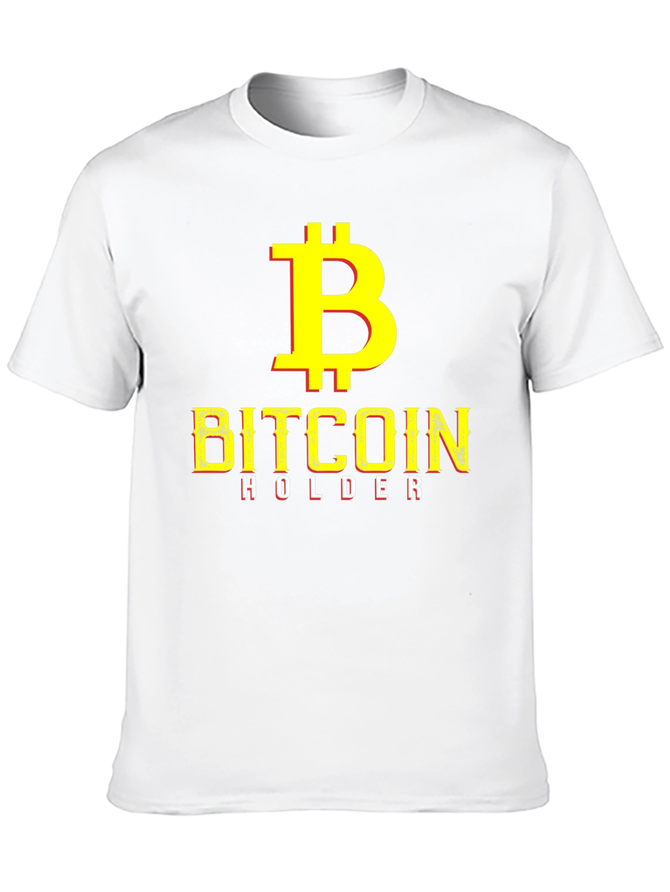 Bitcoin Holder Graphic T-Shirt - Black Crypto Tee