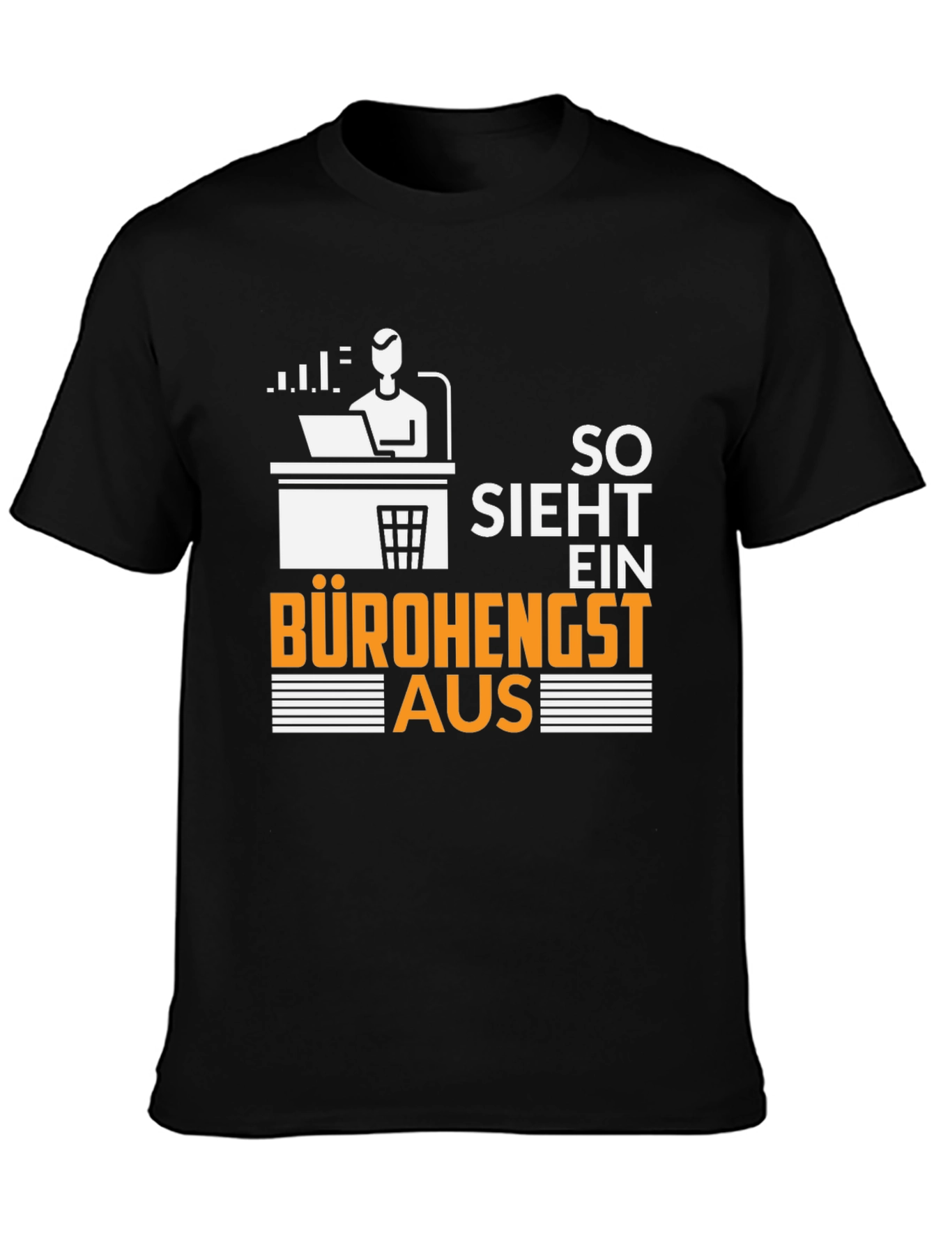 Bureaucrat T-Shirt - So Sieht Ein Bürohengst Aus