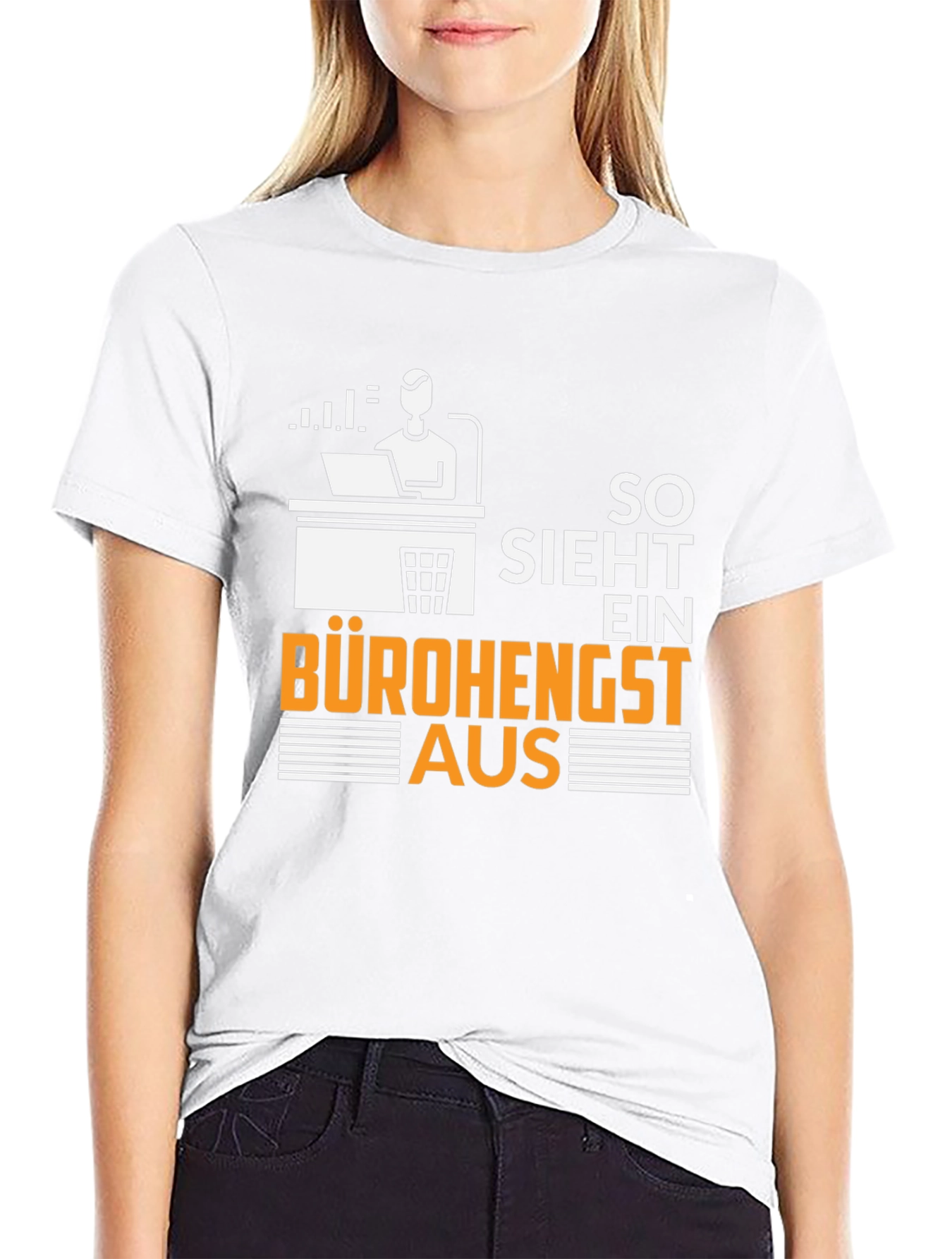 Bureaucrat T-Shirt - So Sieht Ein Bürohengst Aus
