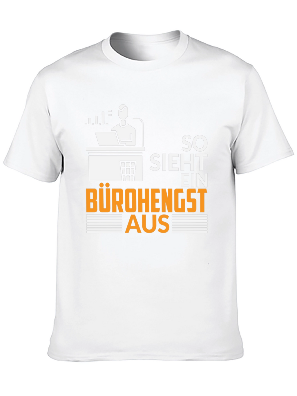 Bureaucrat T-Shirt - So Sieht Ein Bürohengst Aus