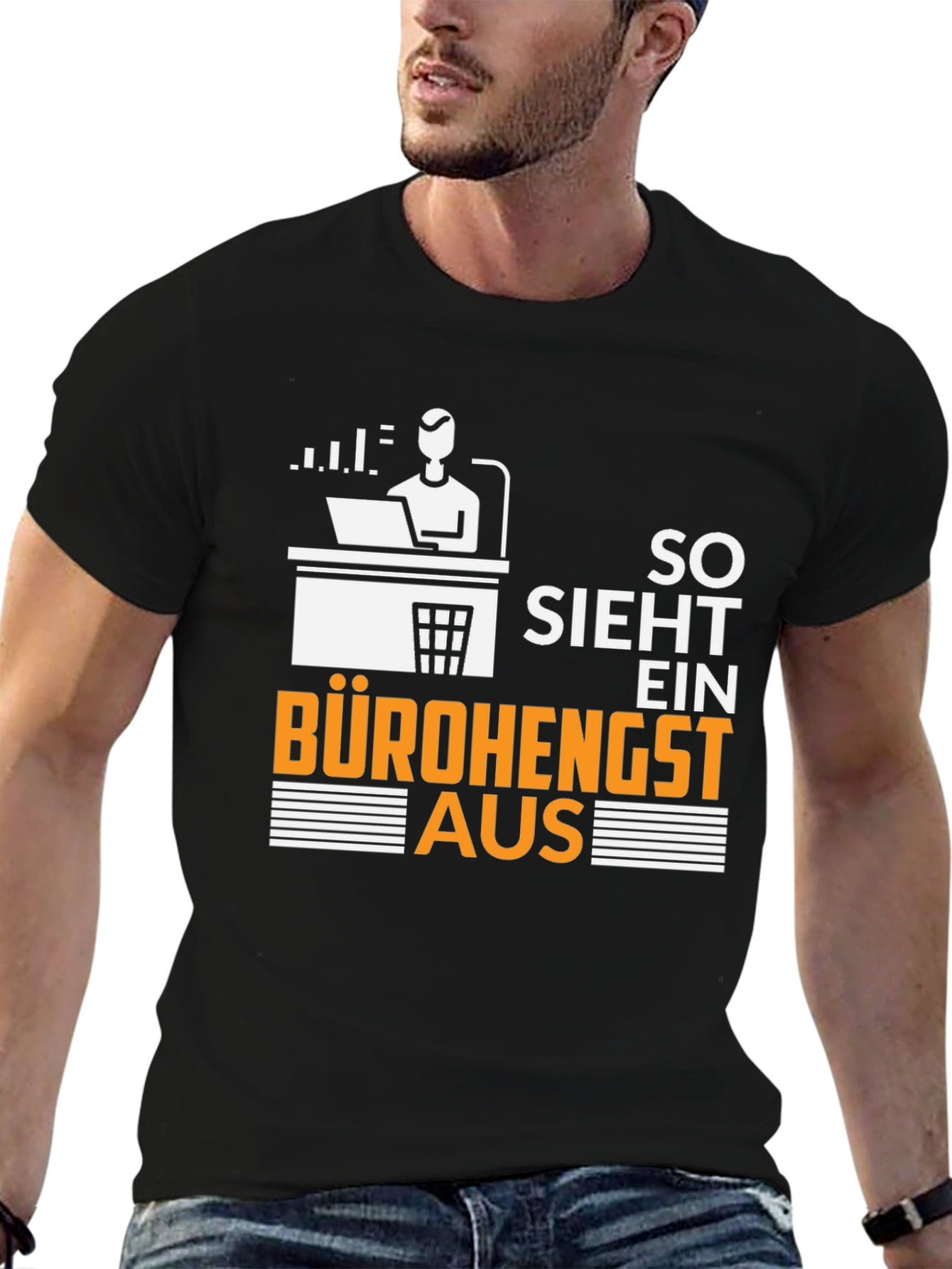 Bureaucrat T-Shirt - So Sieht Ein Bürohengst Aus