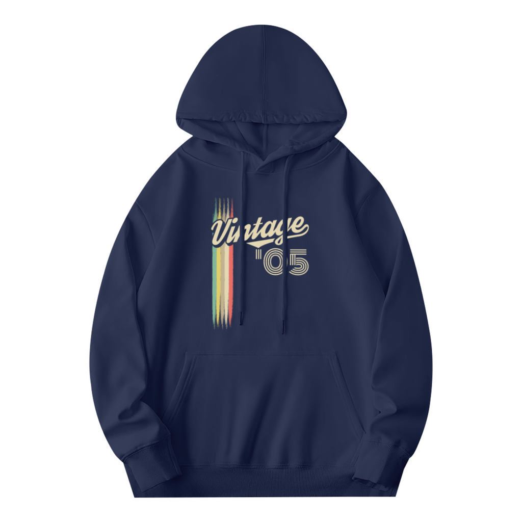 Vintage Retro Hoodie - Classic Design Graphic Sweatshirt for Old School Style