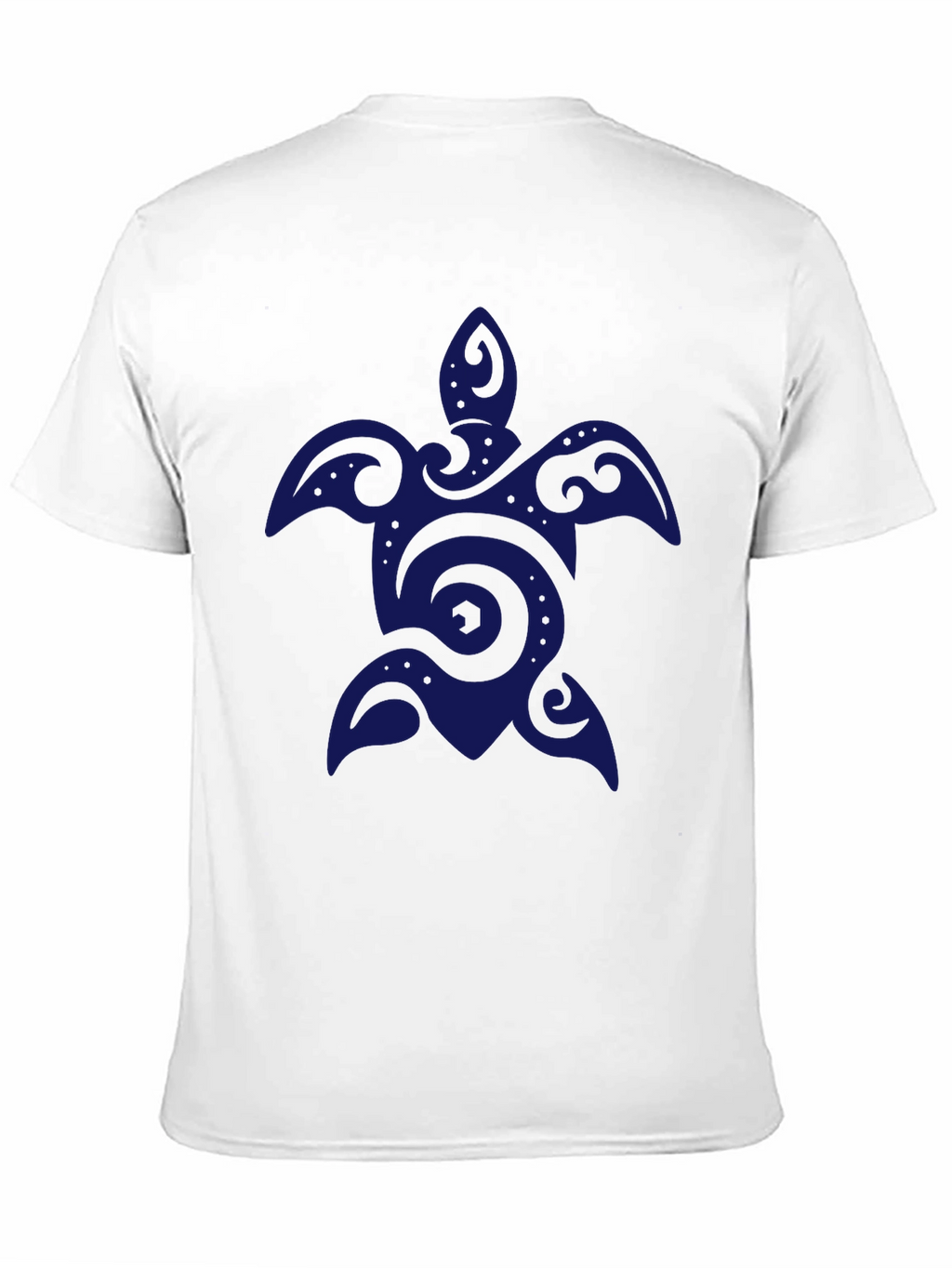 Mens Black Turtle Graphic T-Shirt