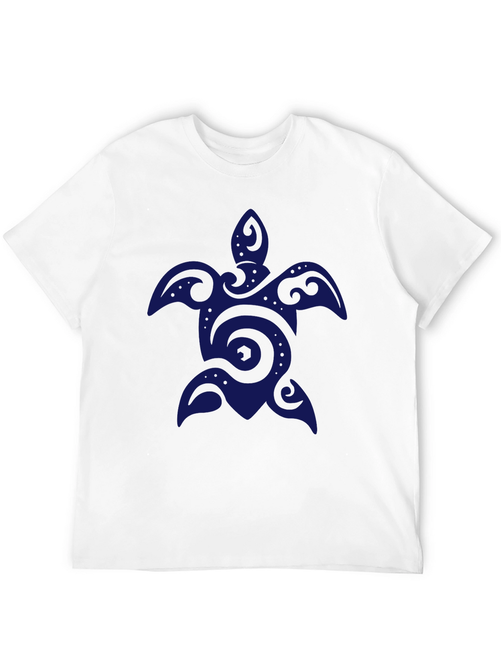 Mens Black Turtle Graphic T-Shirt