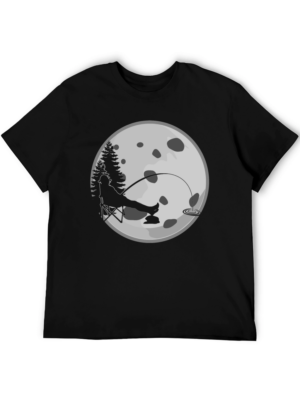 Fisherman Moon Graphic Tee