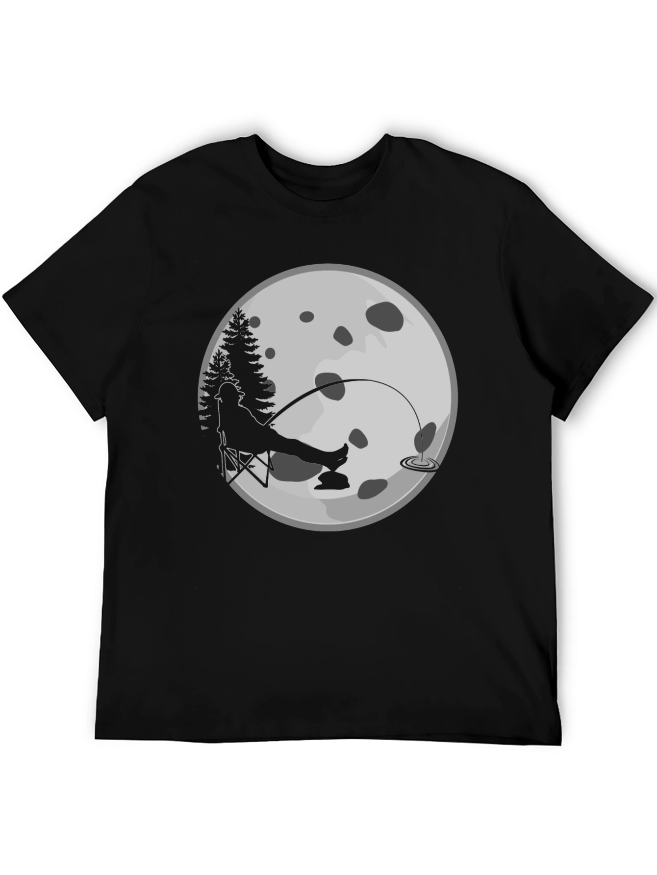 Fisherman Moon Graphic Tee