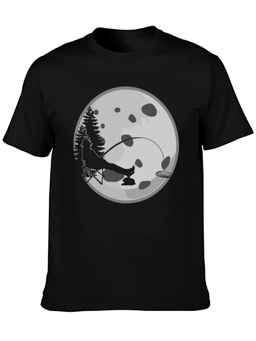 Fisherman Moon Graphic Tee