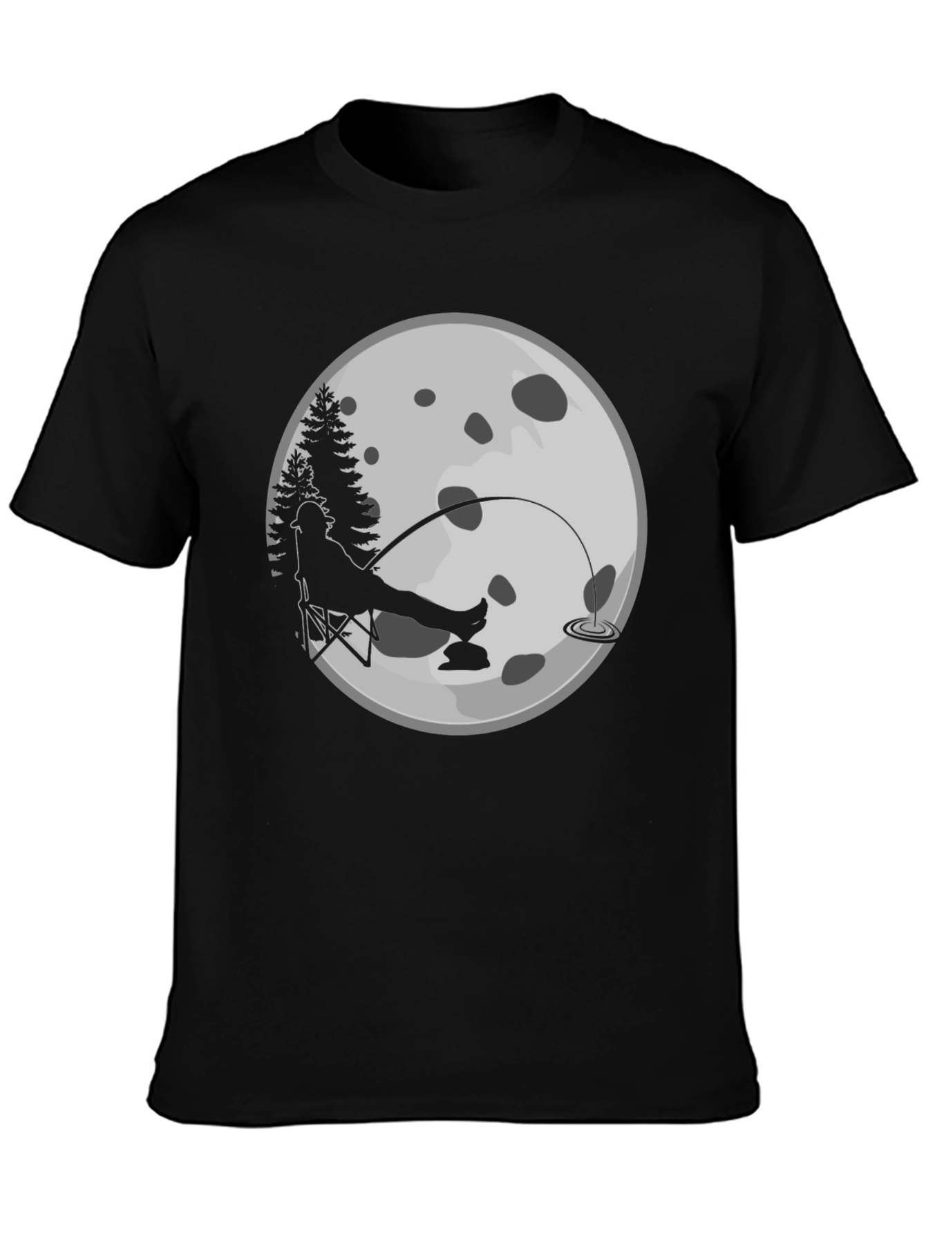 Fisherman Moon Graphic Tee