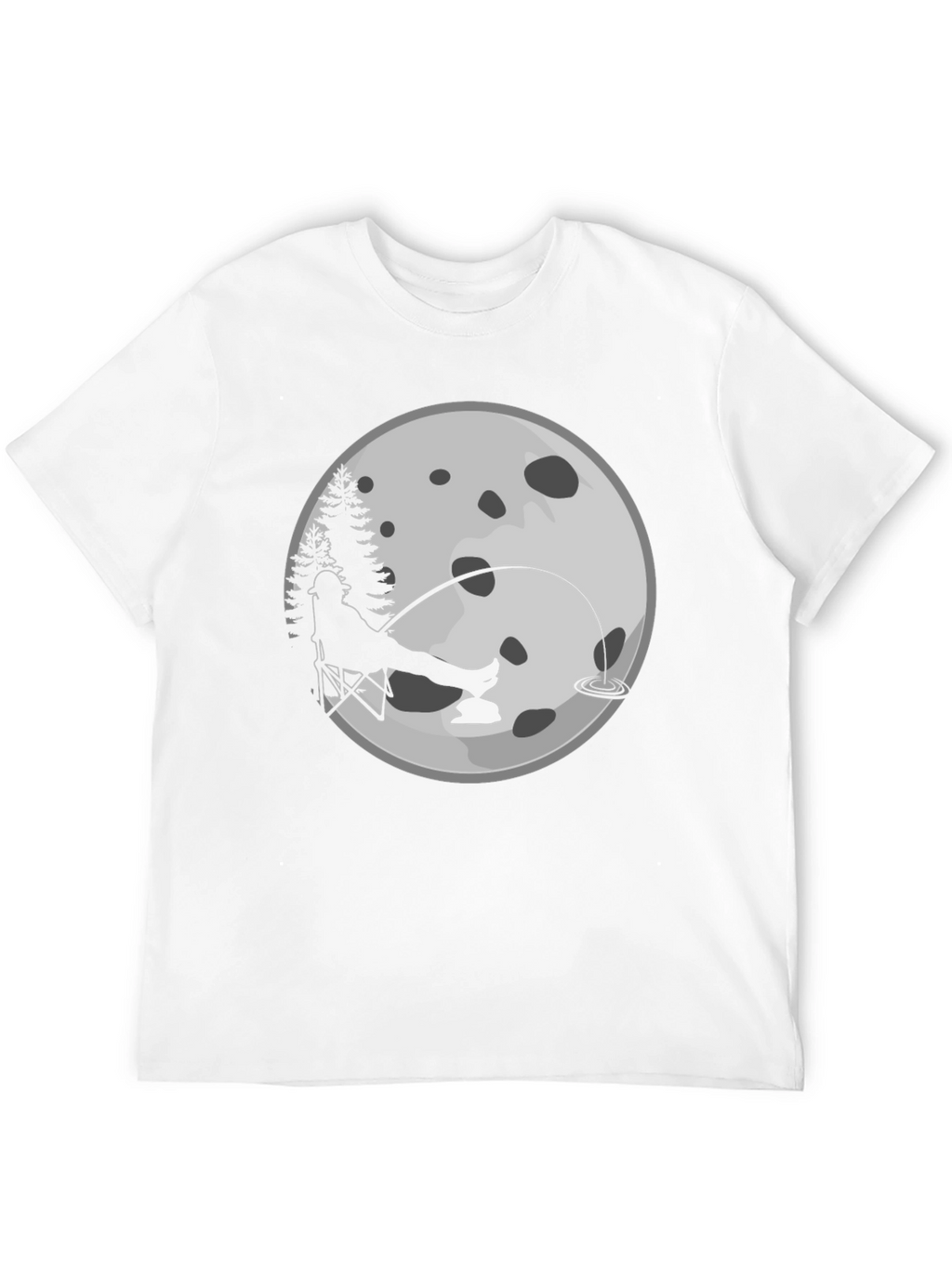 Fisherman Moon Graphic Tee