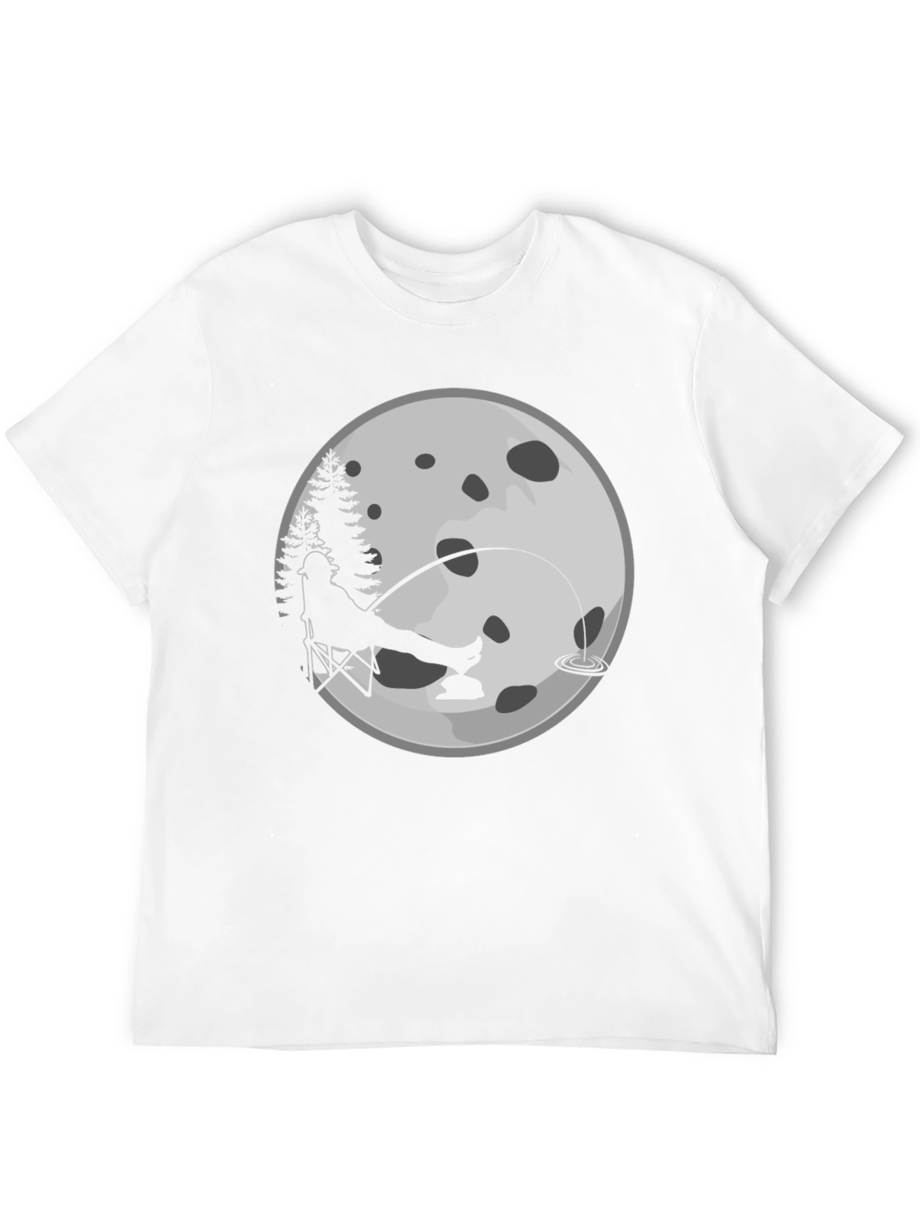 Fisherman Moon Graphic Tee