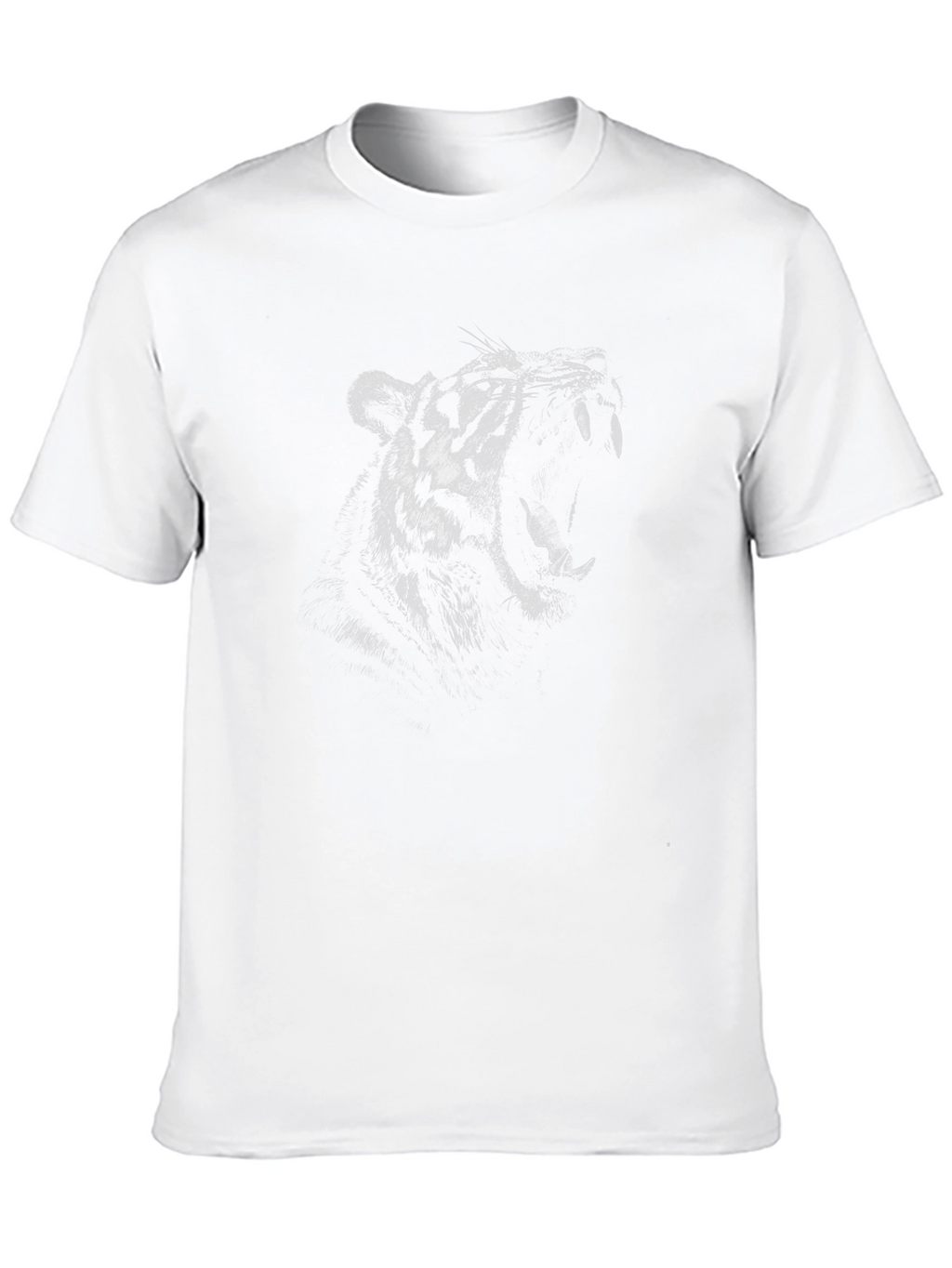 Roaring Tiger Graphic Tee - Black