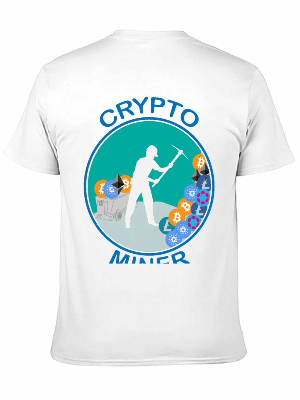 Crypto Miner Graphic T-Shirt