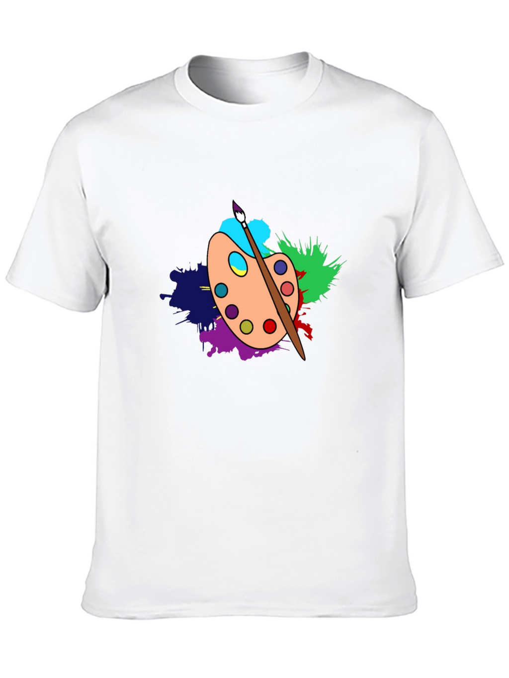 Artist Palette T-Shirt - Creative Design