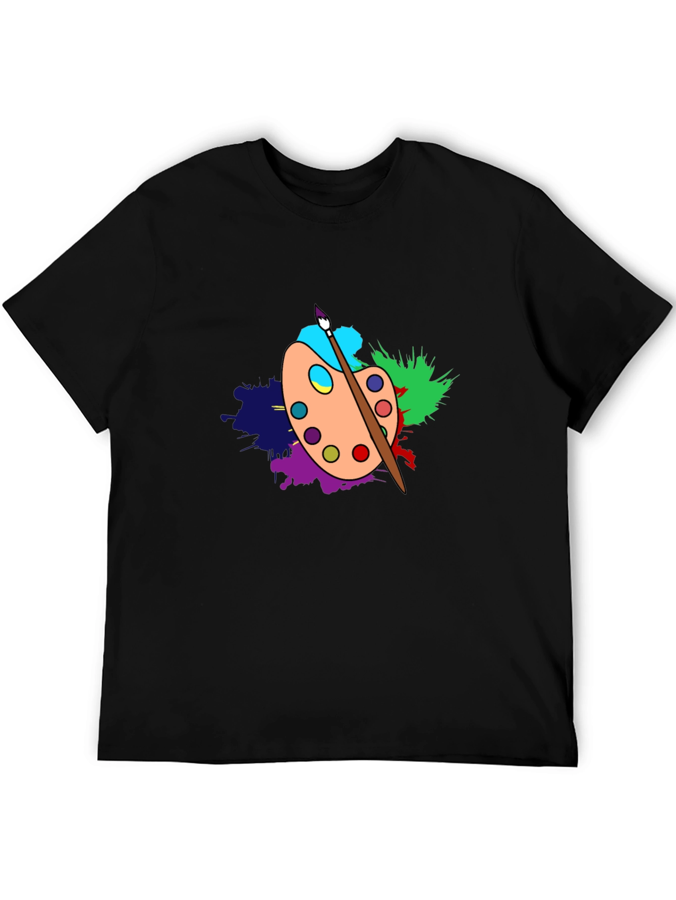 Artist Palette T-Shirt - Creative Design