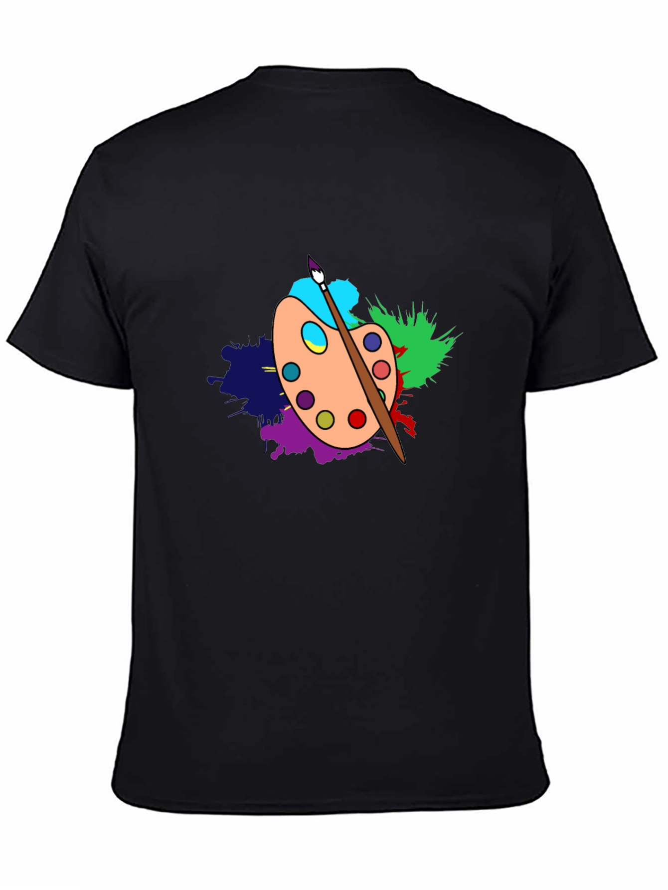 Artist Palette T-Shirt - Creative Design