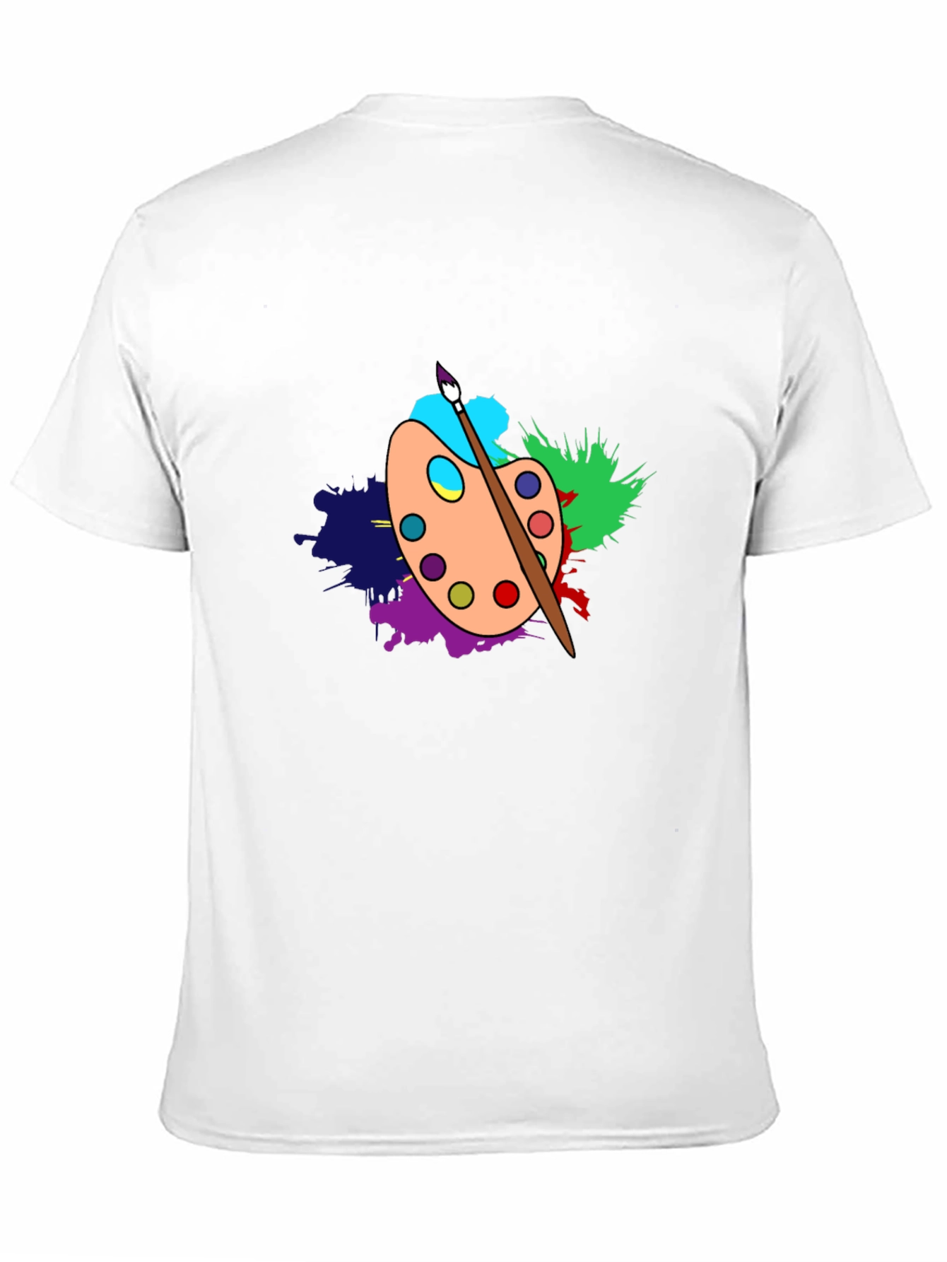 Artist Palette T-Shirt - Creative Design