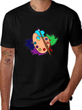 Artist Palette T-Shirt - Creative Design
