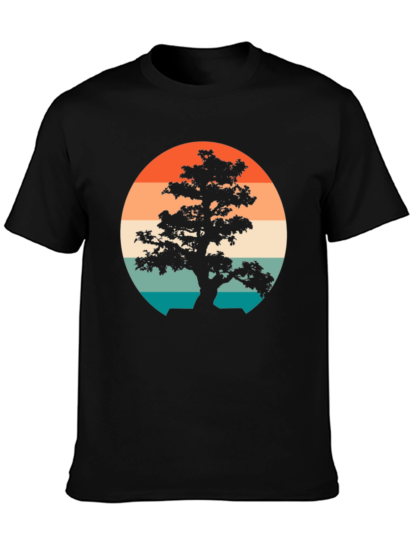 Retro Bonsai Tree T-Shirt