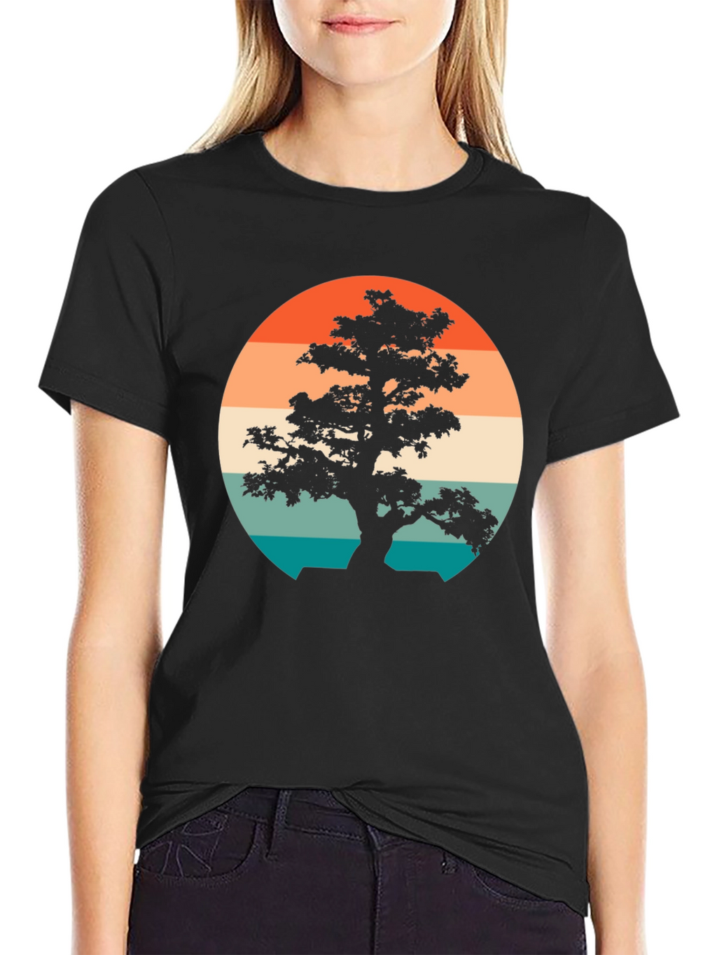 Retro Bonsai Tree T-Shirt