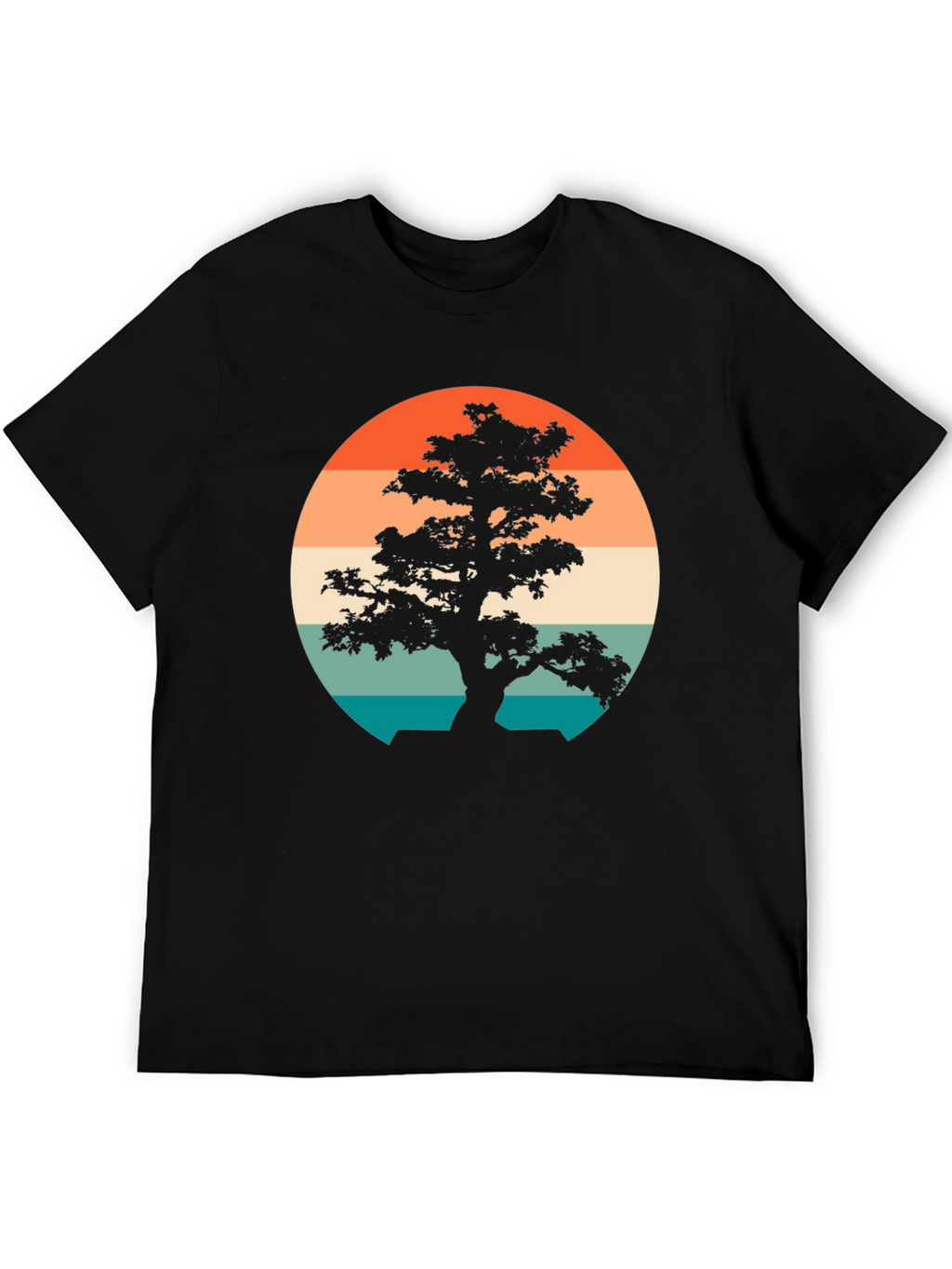 Retro Bonsai Tree T-Shirt