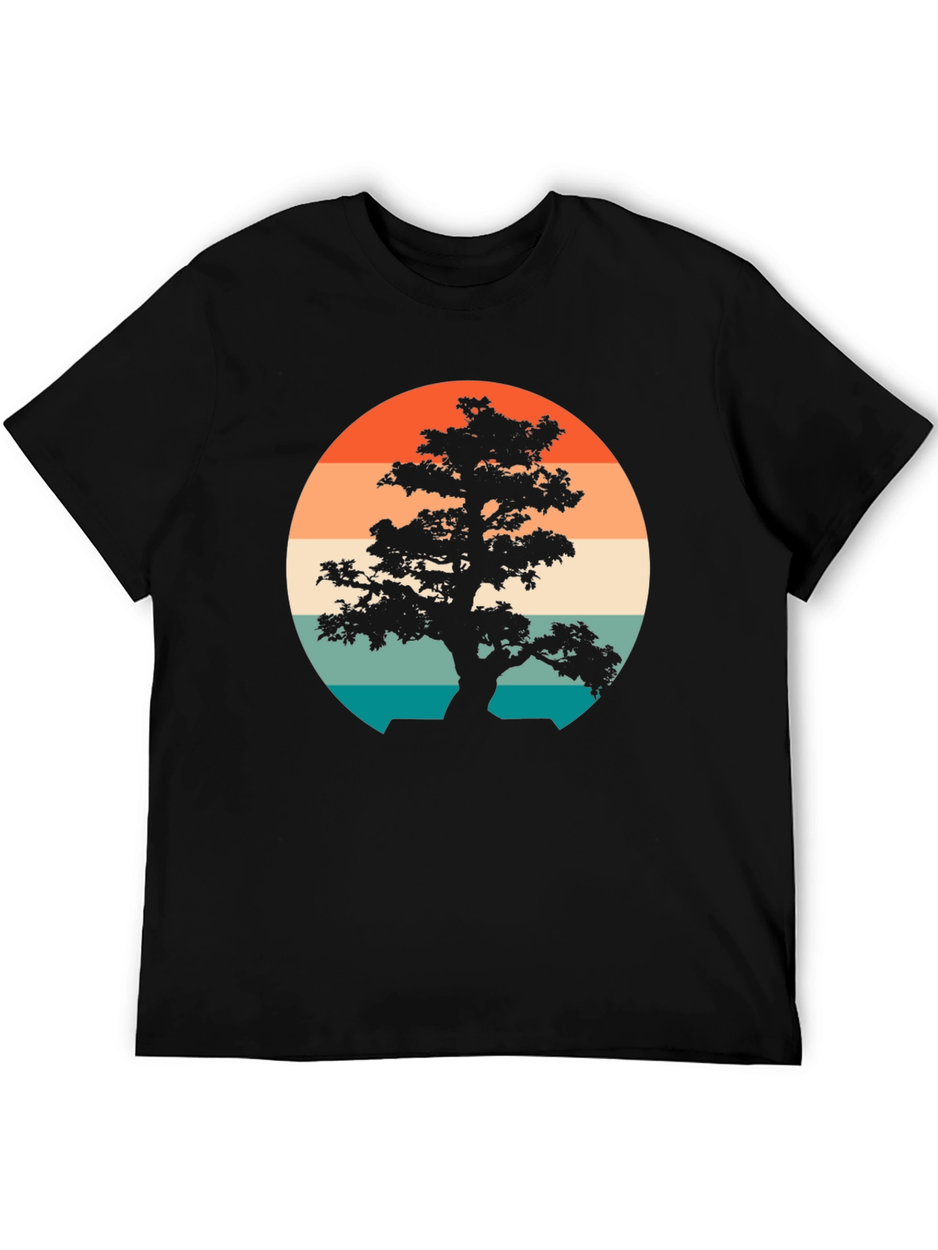 Retro Bonsai Tree T-Shirt