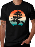 Retro Bonsai Tree T-Shirt