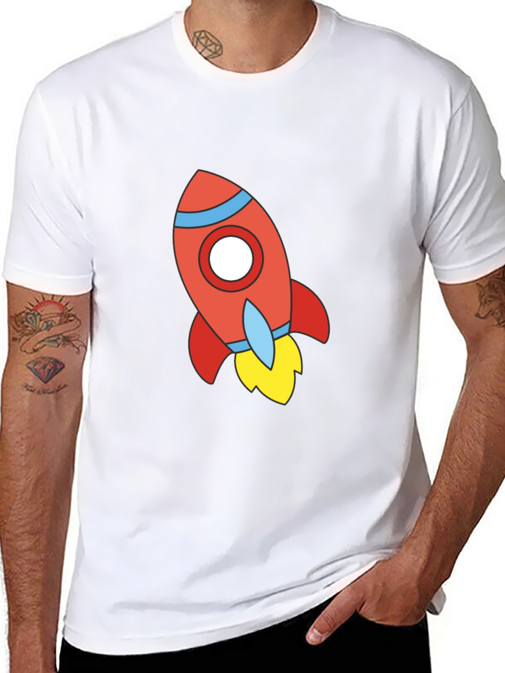 Rocket T-Shirt - Blast Off in Style!