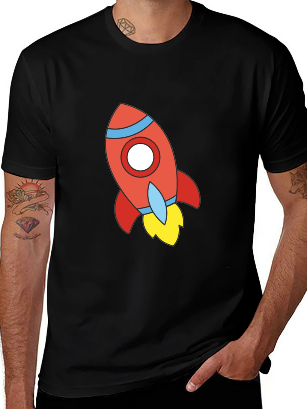Rocket T-Shirt - Blast Off in Style!