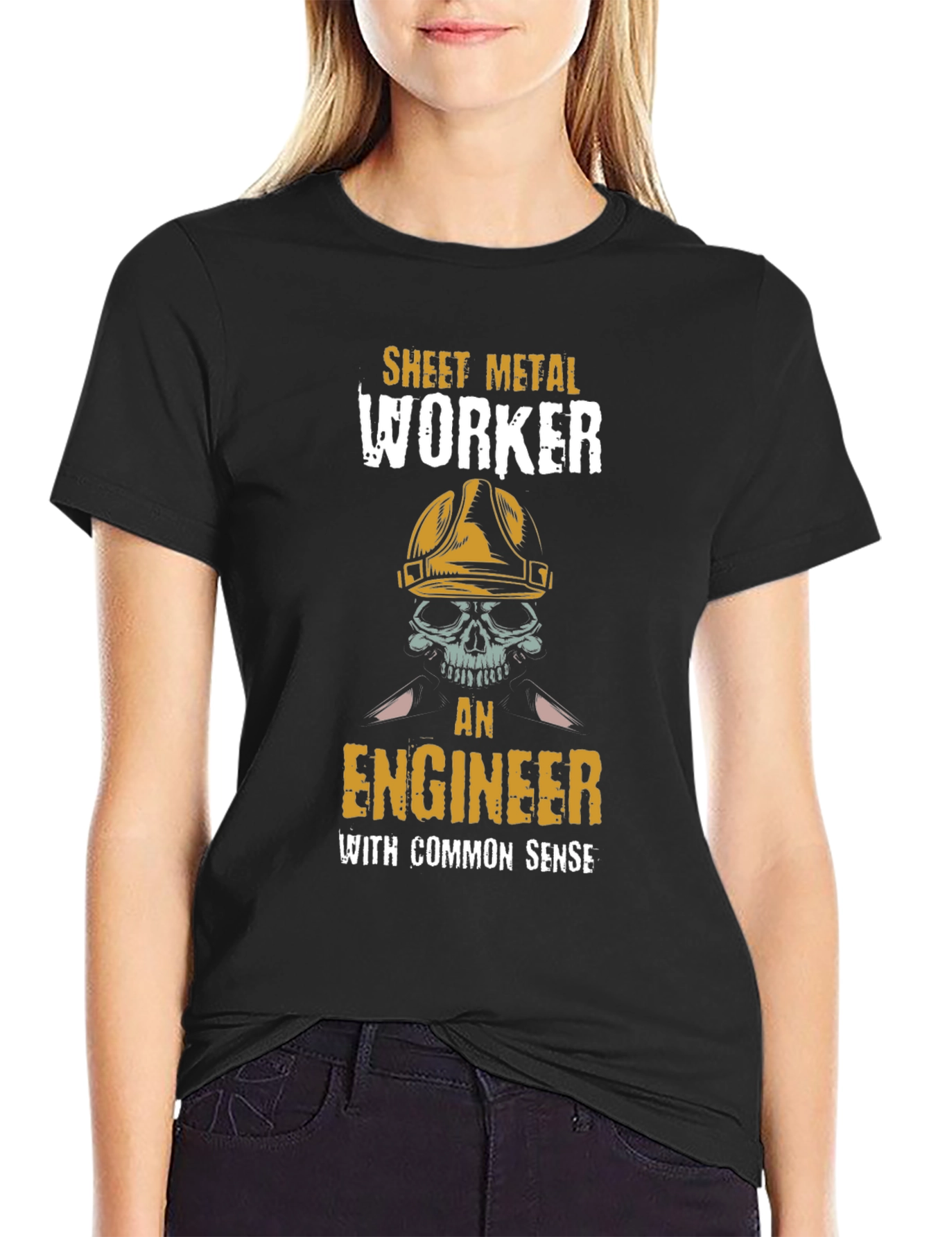Sheet Metal Worker Engineer Graphic T-Shirt