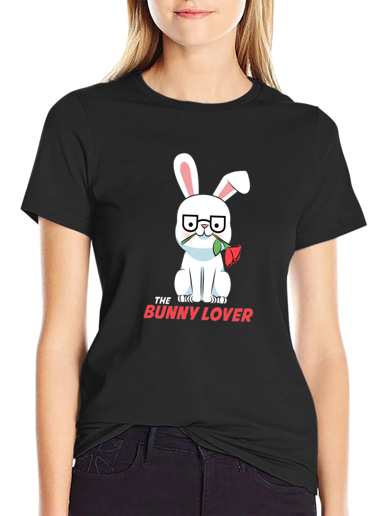 The Bunny Lover T-Shirt - Cute Rabbit Design