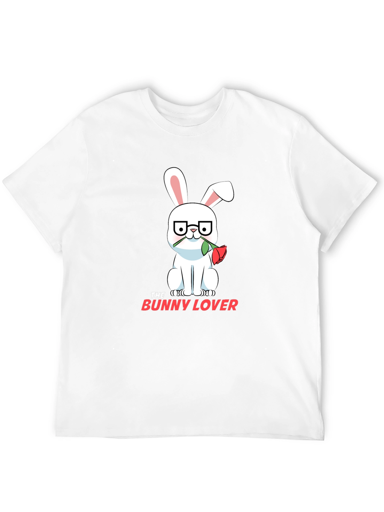 The Bunny Lover T-Shirt - Cute Rabbit Design